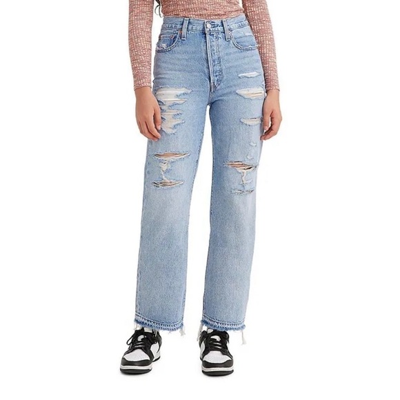 LEVI’S Ribcage Straight ankle size 31 - Picture 1 of 13